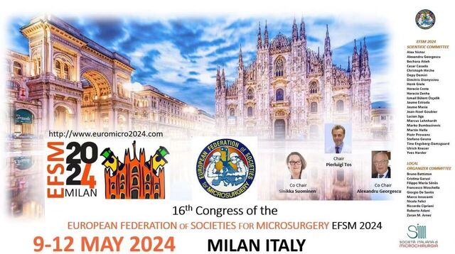 2024年欧洲显微外科会议（EFSM）通知