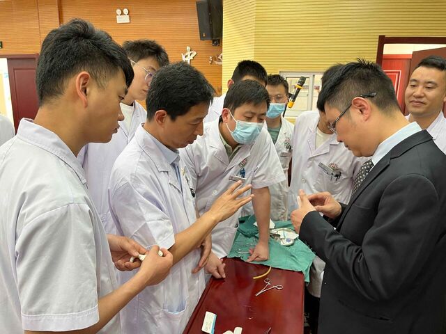 教育项目的操作演示情况