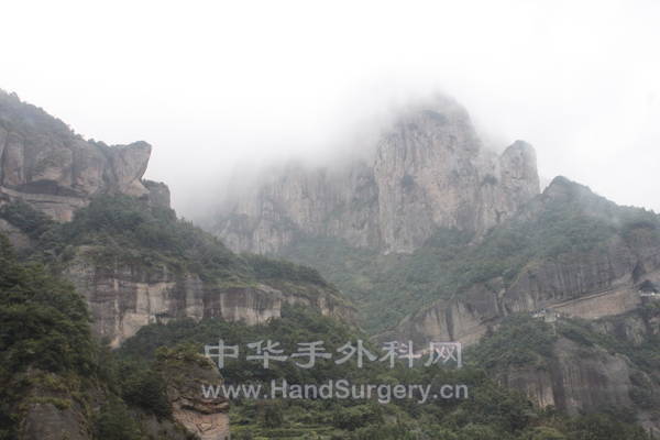雁荡山美丽的风景